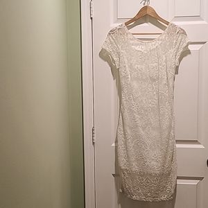 Cap Sleeve Lace Dress